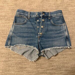 Rag & Bone/JEAN Button Fly Shorts Size 24